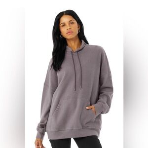 ALO Yoga Purple AloSoft Pullover